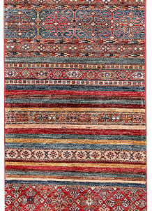 Multi Colored Kazak 2' 8 x 9' 9 - SKU 70230