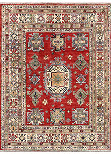 Firebrick Kazak 4' 11 x 6' 4 - SKU 70259