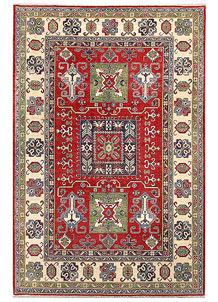 Firebrick Kazak 6' 7 x 9' 11 - SKU 70269