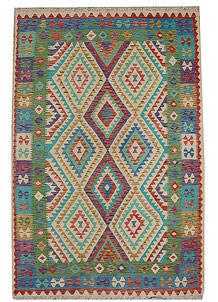 Multi Colored Kilim 6' 6 x 9' 7 - No. 70320
