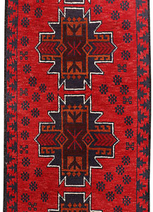 Red Baluchi 2' 4 x 6' 3 - No. 70424