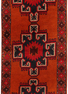 Multi Colored Baluchi 2' 4 x 6' 6 - No. 70435