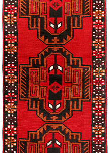 Red Baluchi 2' 6 x 6' 5 - No. 70445