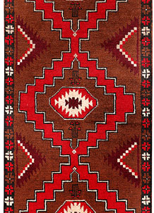 Saddle Brown Baluchi 2' 5 x 6' 4 - No. 70462