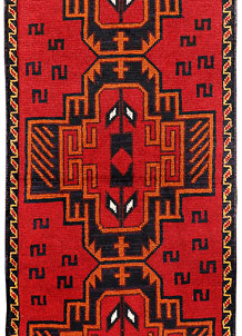 Red Baluchi 2' 5 x 6' 7 - No. 70469
