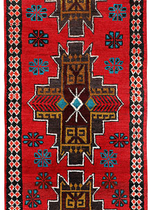 Red Baluchi 2' 5 x 6' 6 - No. 70478