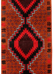 Multi Colored Baluchi 2' 5 x 6' 9 - No. 70495