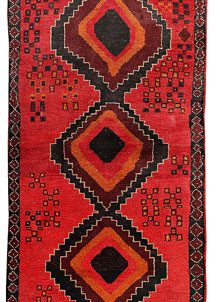 Red Baluchi 2' 11 x 12' 7 - No. 70509