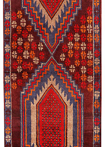 Multi Colored Baluchi 2' 11 x 12' 7 - No. 70517