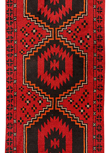 Red Baluchi 2' 7 x 12' 7 - No. 70534