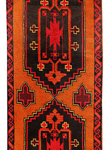Dark Orange Baluchi 2' 9 x 12' 5 - No. 70537