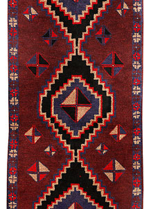 Maroon Baluchi 2' 7 x 12' 9 - No. 70548