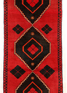 Red Baluchi 2' 7 x 12' 10 - No. 70549