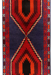 Navy Baluchi 2' 7 x 12' 6 - No. 70551