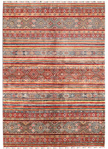Multi Colored Kazak 6' 9 x 9' 7 - SKU 70862