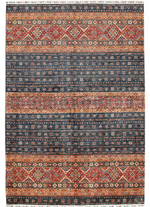 Multi Colored Kazak 6' 9 x 9' 10 - SKU 70863