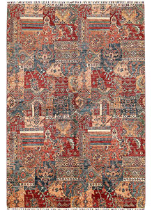 Multi Colored Kazak 6' 8 x 9' 9 - SKU 70873