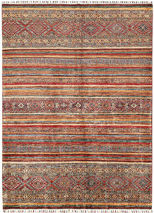 Multi Colored Kazak 5' 9 x 7' 10 - SKU 70874