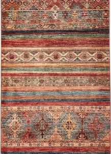 Multi Colored Kazak 2' 8 x 8' 6 - SKU 70895