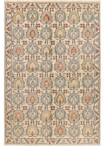 Blanched Almond Ikat 6' 7 x 9' 9 - SKU 70906