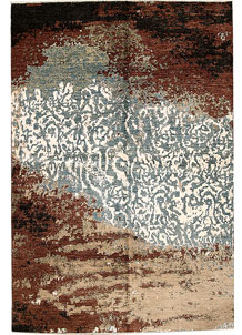 Multi Colored Abstract 6' 5 x 9' 7 - SKU 70908