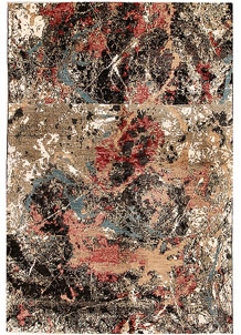 Multi Colored Abstract 6' 6 x 9' 6 - SKU 70911