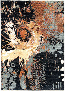 Multi Colored Abstract 5' 6 x 7' 9 - SKU 70925