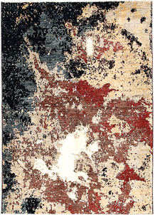 Multi Colored Abstract 5' 7 x 7' 10 - SKU 70930