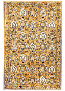 Goldenrod Ikat 3' 11 x 5' 11 - SKU 70935