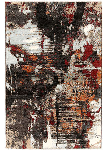 Multi Colored Abstract 4' x 5' 10 - SKU 70941