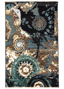 Multi Colored Abstract 3' 10 x 6' 4 - SKU 70957
