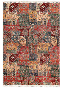 Multi Colored Kazak 6' 2 x 8' 10 - SKU 70973