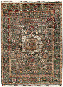 Multi Colored Mamluk 5' 8 x 7' 8 - SKU 70980