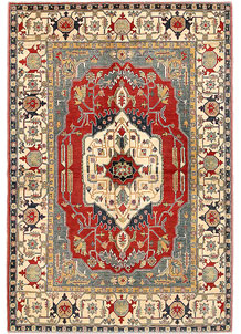 Firebrick Kazak 6' 8 x 9' 9 - SKU 71016