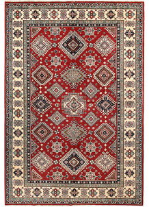 Firebrick Kazak 6' 6 x 9' 7 - SKU 71039