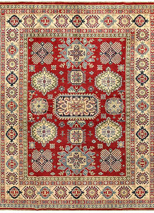 Firebrick Kazak 7' 9 x 9' 9 - SKU 71062