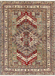 Firebrick Kazak 5' 9 x 7' 7 - SKU 71072