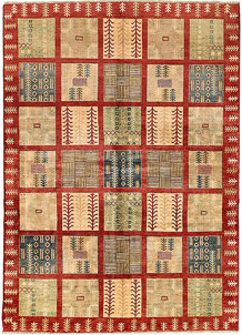 Multi Colored Kazak 6' 9 x 9' 5 - SKU 71083