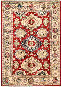 Firebrick Kazak 6' 8 x 9' 4 - SKU 71092