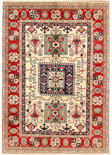 Cornsilk Kazak 6' 5 x 9' 1 - SKU 71103