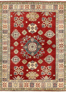 Firebrick Kazak 4' 10 x 6' 4 - SKU 71117