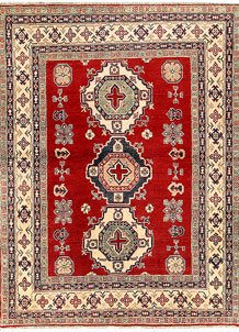 Firebrick Kazak 5' 1 x 6' 9 - SKU 71126
