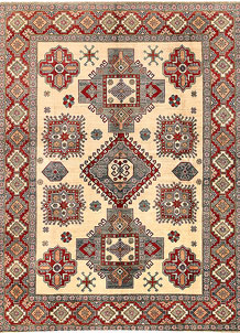 Blanched Almond Kazak 8' 2 x 11' 2 - SKU 71143