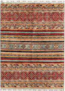 Multi Colored Kazak 5' x 6' 10 - SKU 71184