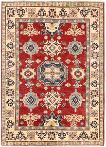 Firebrick Kazak 4' 10 x 6' 9 - SKU 71220