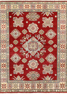 Firebrick Kazak 5' 1 x 6' 3 - SKU 71223