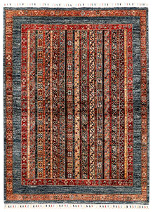 Multi Colored Shawl 4' 11 x 6' 9 - SKU 71234