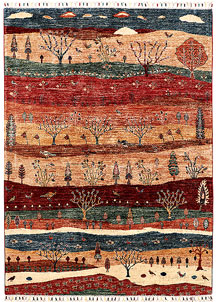 Multi Colored Kazak 4' 10 x 6' 9 - SKU 71244