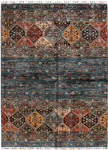 Multi Colored Kazak 5' 5 x 7' 9 - SKU 71259
