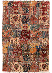 Multi Colored Kazak 5' 11 x 9' - SKU 71266